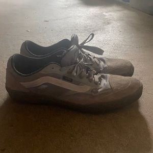 Shoes are too big for me. No rips or tears.